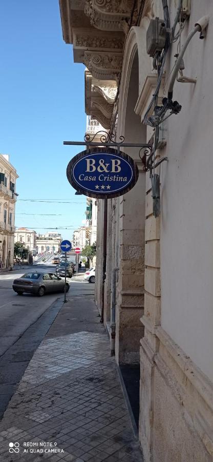 Bed and Breakfast Casa Cristina Сиракузы Экстерьер фото